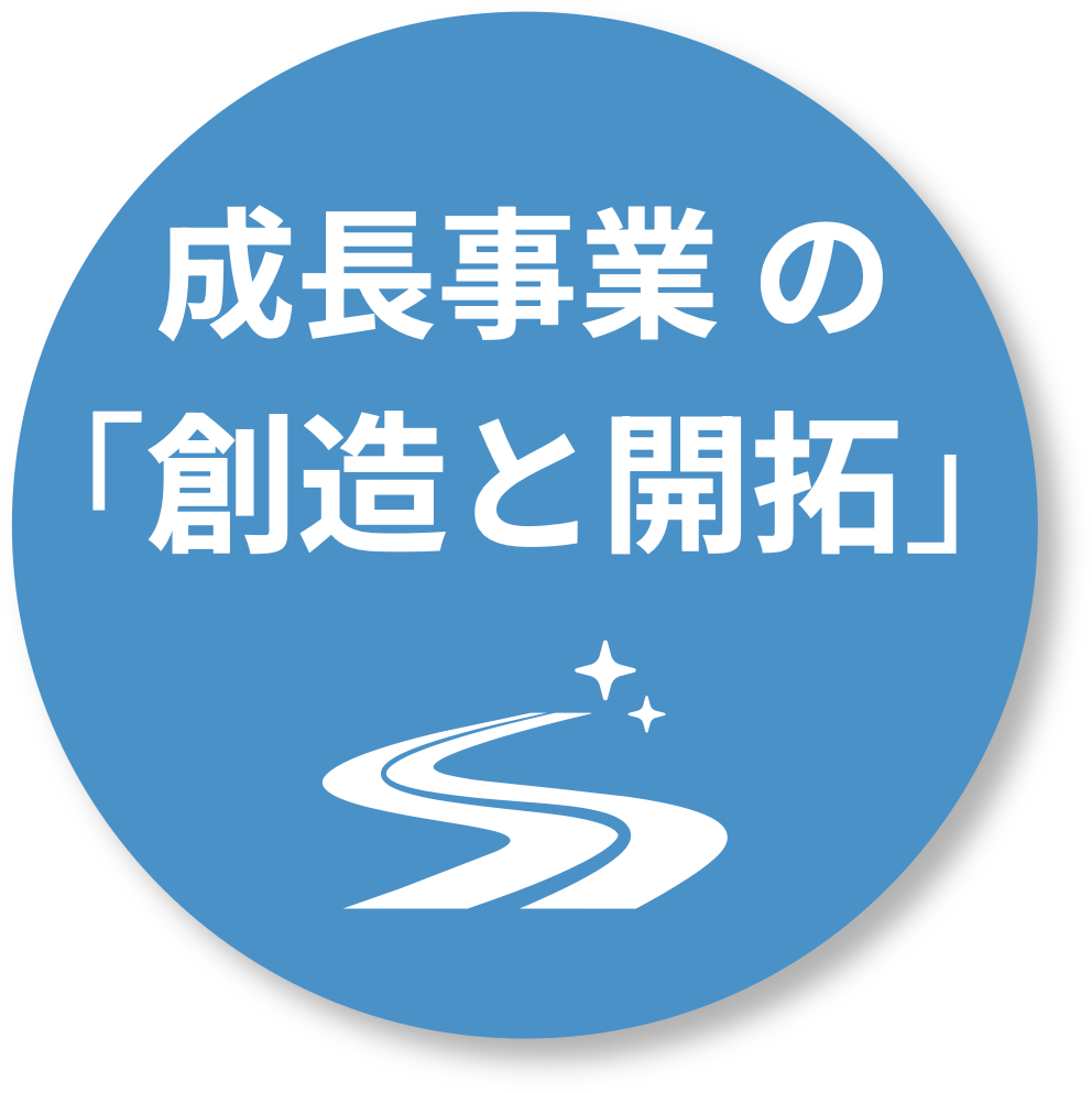 成長事業の『創造と開拓』